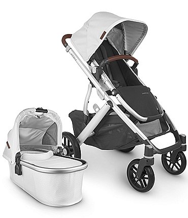 Image of UPPAbaby VISTA V2 Convertible Single-To-Double With Bassinet Stroller System