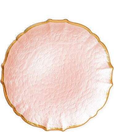 Image of Viva by VIETRI Pastel Glass Service Plate/Charger