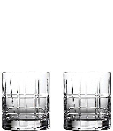 Image of Waterford Crystal Cluin Double Old-Fashion Glasses, Set of 2