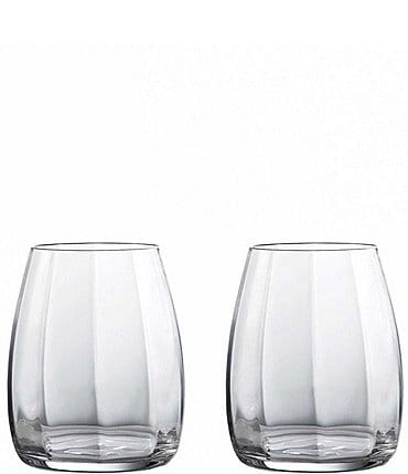 Image of Waterford Crystal Elegance Optic Double Old Fashioned, Set of 2