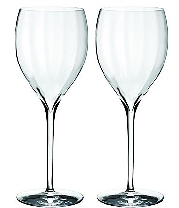Image of Waterford Crystal Elegance Optic Sauvignon Blanc Stemware, Set of 2