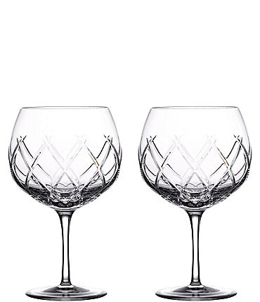 Image of Waterford Gin Journeys Crystal Olann Balloon, Set of 2