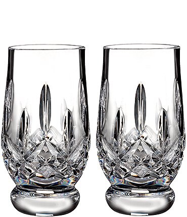Image of Waterford Connoisseur Lismore Footed Tasting Tumbler 6floz, Set of 2