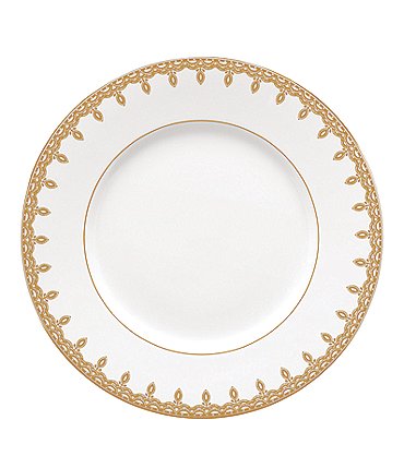 Image of Waterford Lismore Lace Gold Accent Salad Plate