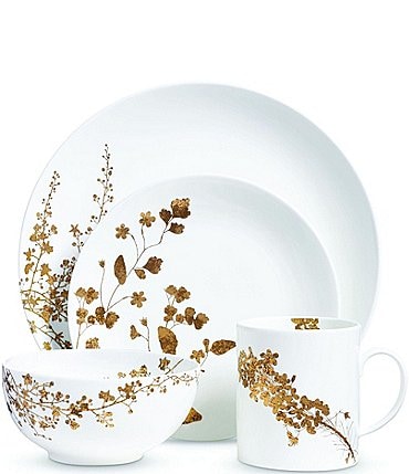 Image of Wedgwood Wedgwood By Vera Wang Jardin Floral 4-Piece Place Setting