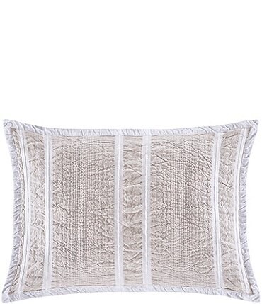 Image of White Sand Driftwood Stripe Pillow Sham