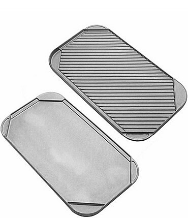 Image of Wilton Armetale Gourmet Grillware Double Sided Grill Pan
