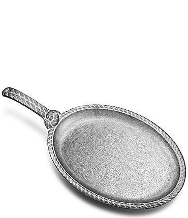 Image of Wilton Armetale Gourmet Grillware Sizzle and Serving Platter with Handle