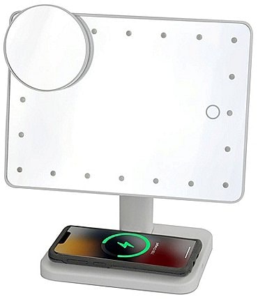 Image of Wireless Express Glam Studio Vanity Mirror With Bluetooth Speaker