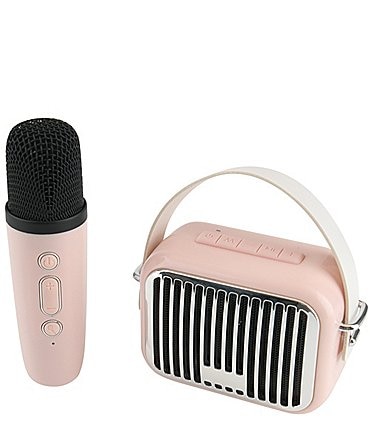Image of Wireless Express Pocket Karaoke Speaker & Wireless Microphone Combo