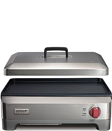 Image of Wolf Gourmet Electric Griddle with Red Knob