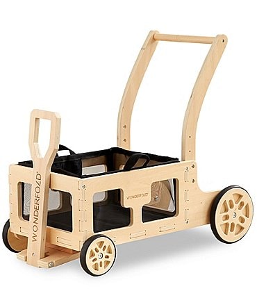 Image of Wonderfold Step By Step Wooden Wagon Walker