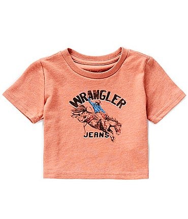 Image of Wrangler® Baby Newborn-24 Months Short Sleeve Bronco Rider T-Shirt
