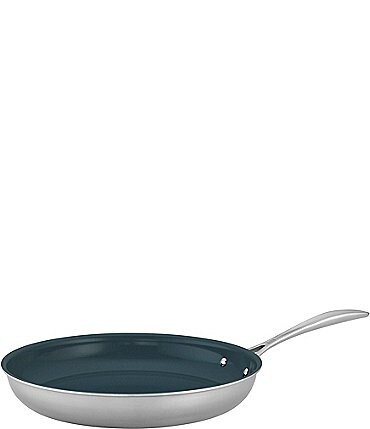 Image of Zwilling Clad CFX 12" Stainless Steel Ceramic Nonstick Fry Pan