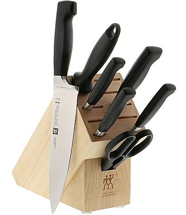 Image of Zwilling J.A. Henckels Four Star 8-piece Knife Block Set