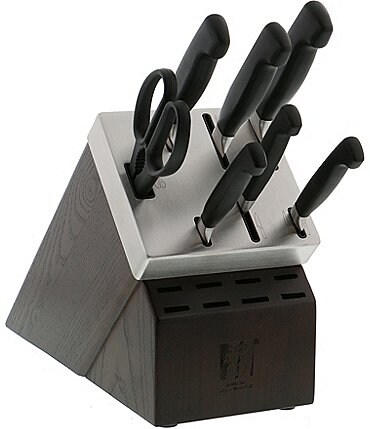 Image of Zwilling J.A. Henckels Four Star 8 Piece Self-Sharpening Knife Set