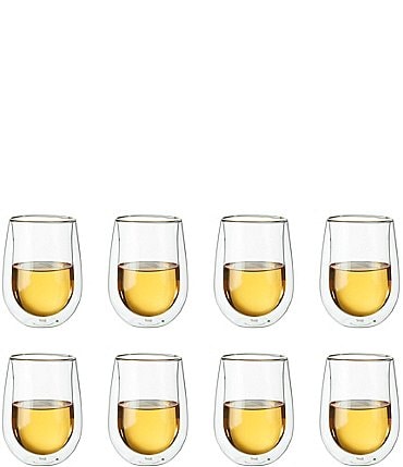 Image of Zwilling Sorrento Bar Double Wall Wine Glasses, Set of 8