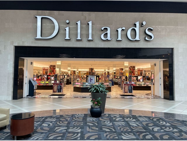 Dillard's Great Lakes Mall Mentor Ohio