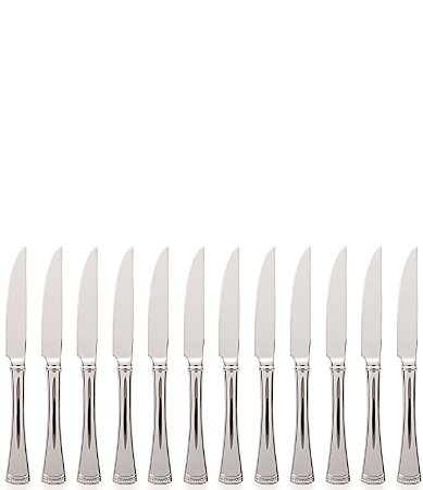 Lenox Portola 12-Piece Stainless Steel Steak Knife Set