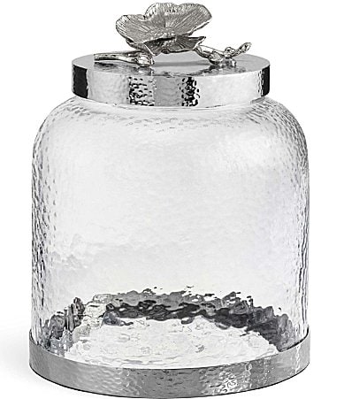 Michael Aram White Orchid Cookie Jar