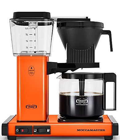 Technivorm Moccamaster KBGV Select 10-Cup Orange Coffee Maker