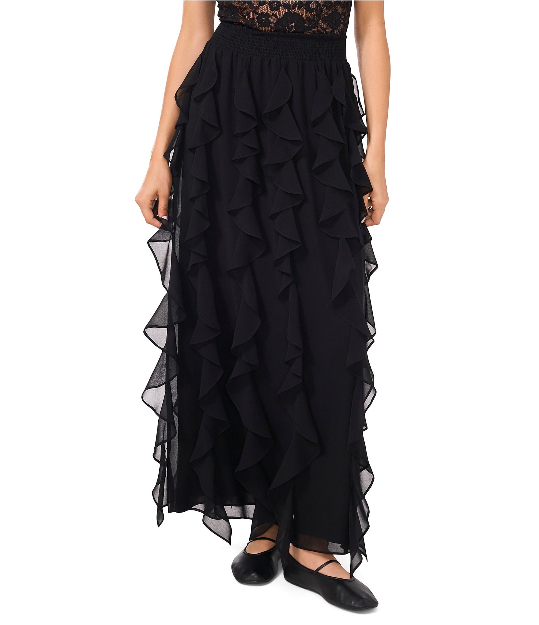 Women s Long Contemporary Skirts Dillard s