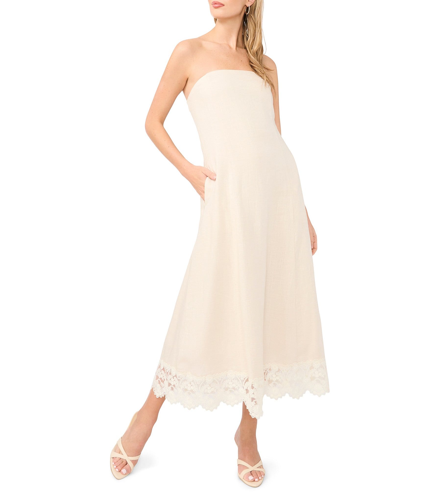 dillards white linen dresses white linen: Dresses For Women