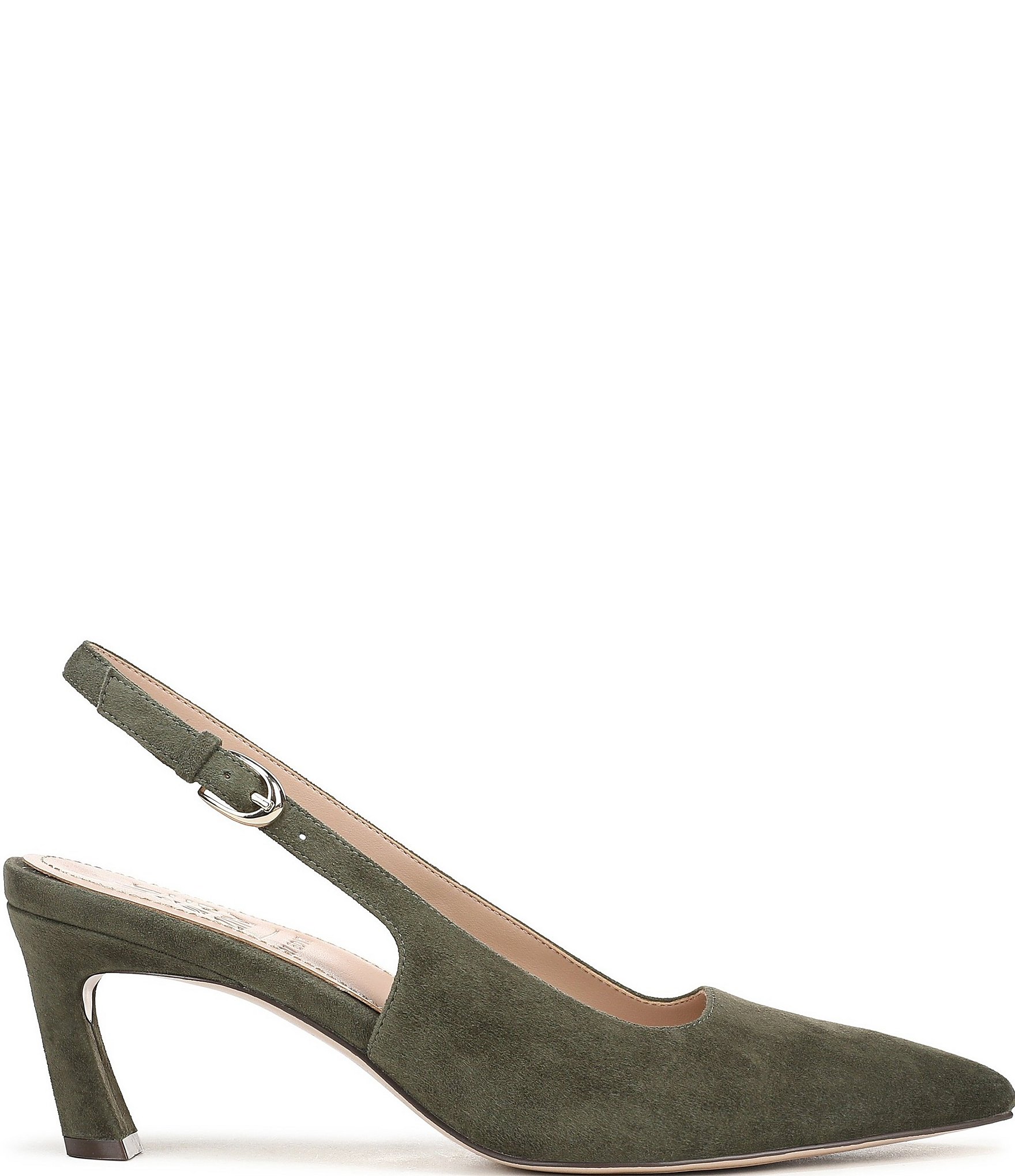 Naturalizer 27 EDIT Madison Suede Pointed Toe Slingback Pumps