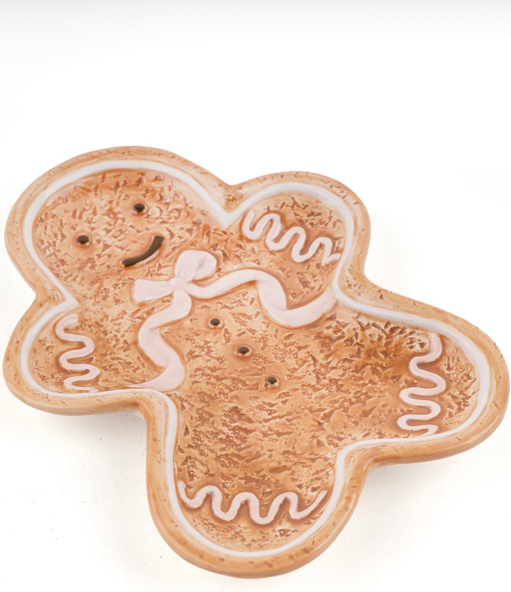 8 Oak Lane Gingerbread Plates, Set of 4