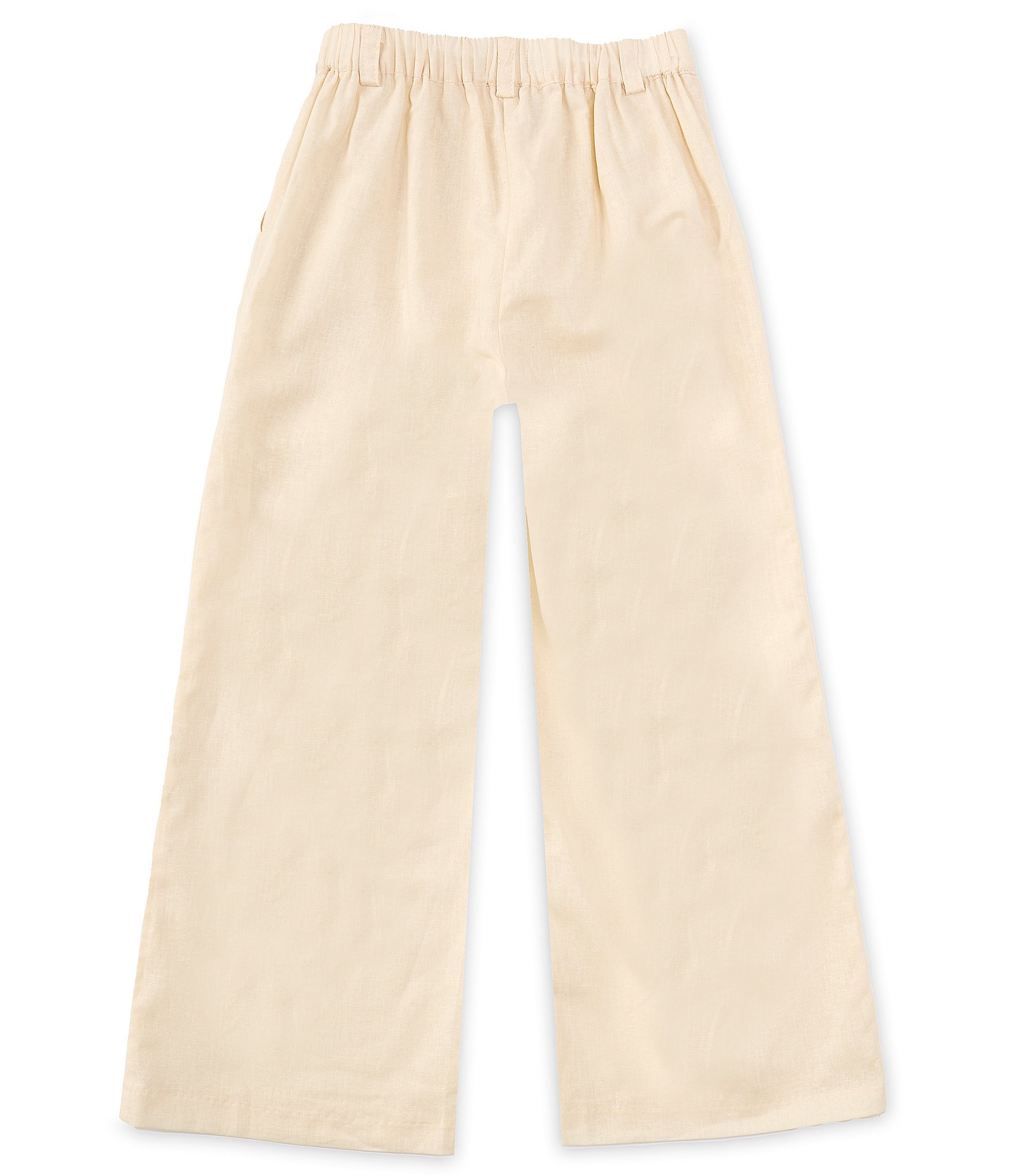 A Loves A Big Girls 7-16 Linen Blend Trouser Pants