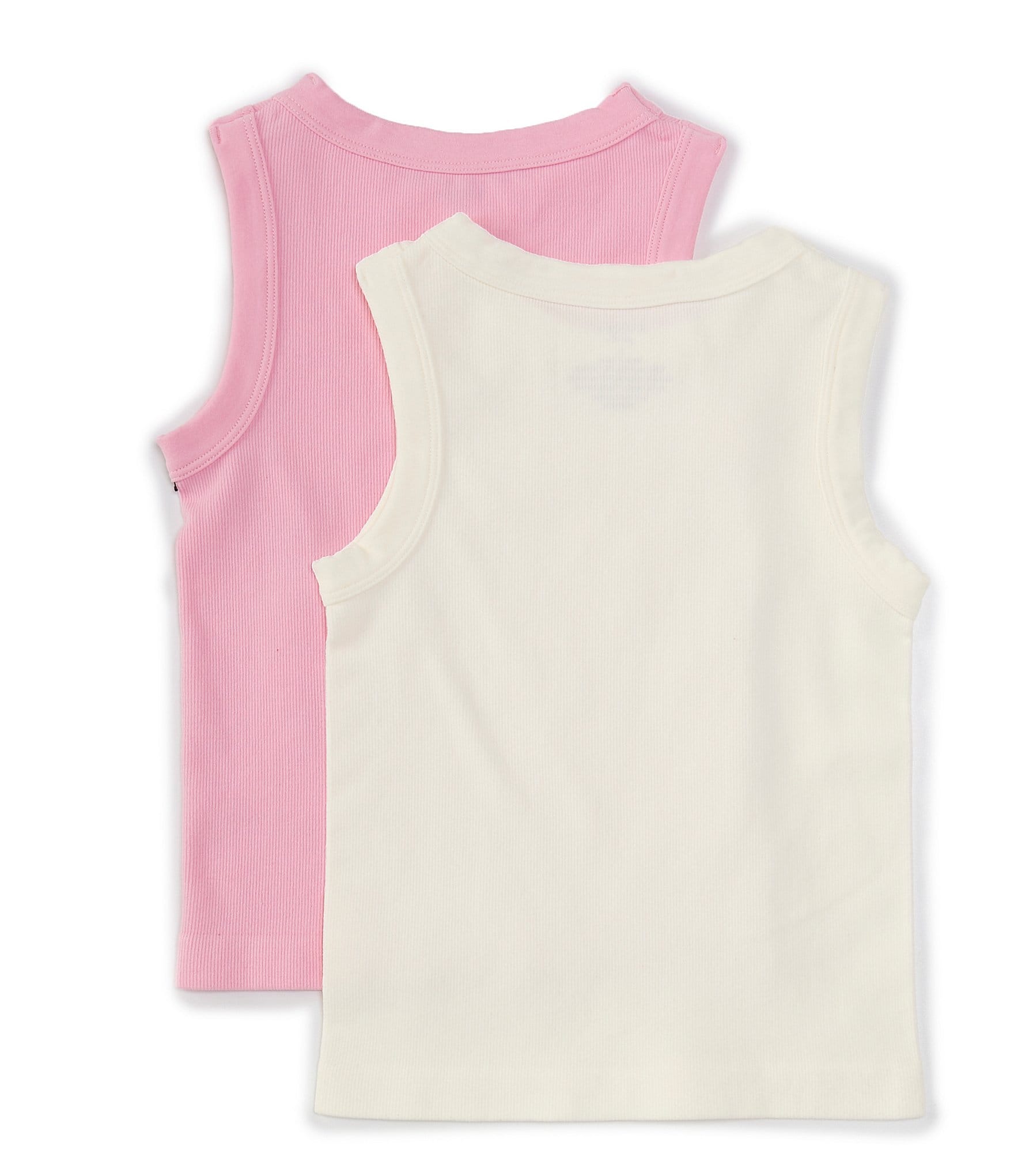 A Loves A Big Girls 7-16 Sleeveless 2-Pack Seamless Tank