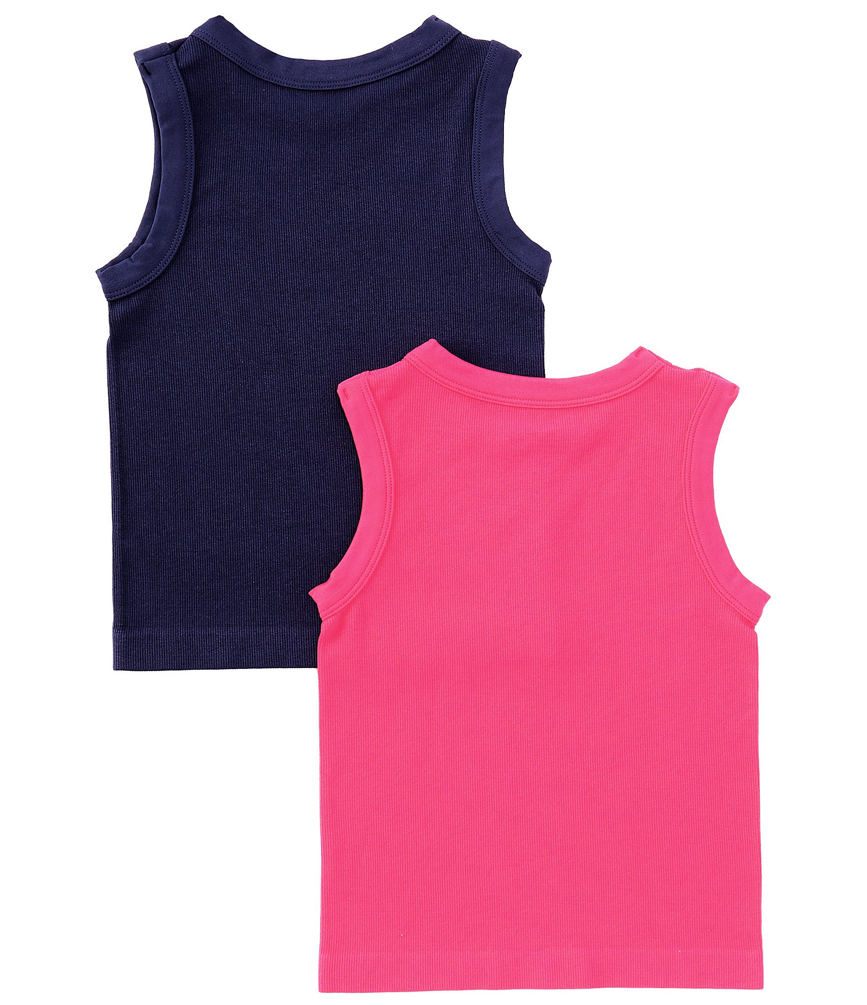 A Loves A Big Girls 7-16 Sleeveless 2-Pack Seamless Tank