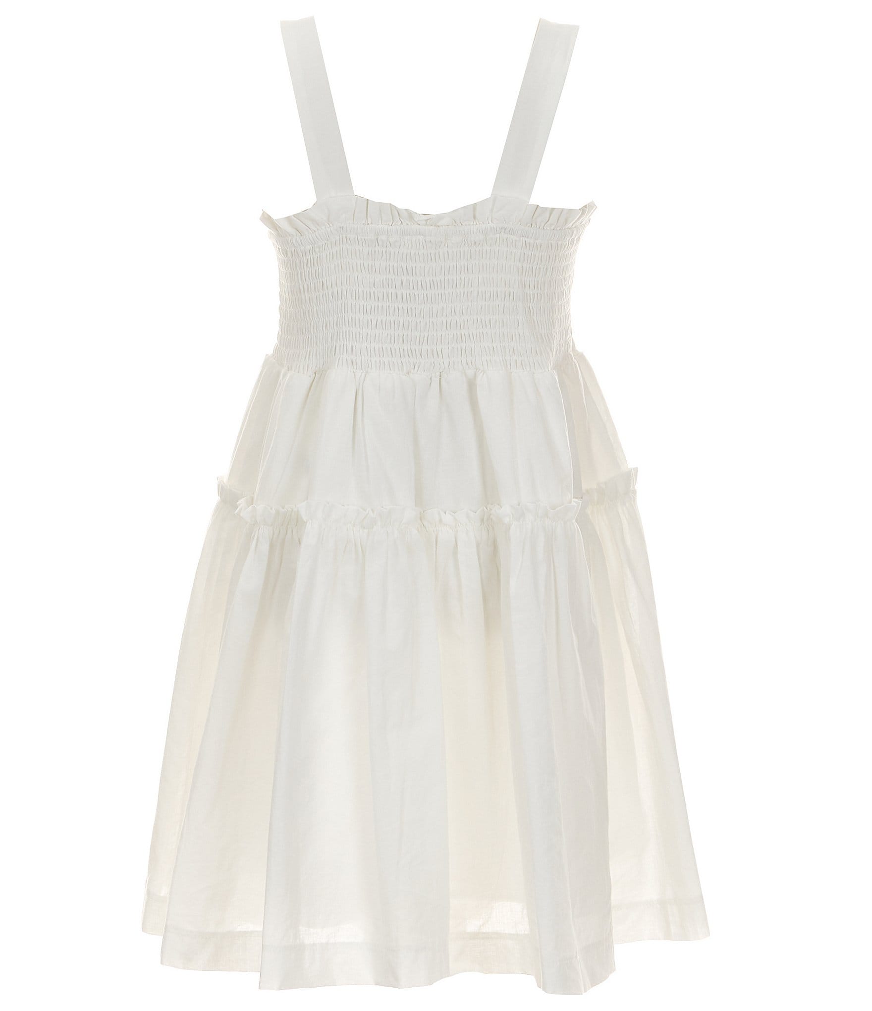 A Loves A Big Girls 7-16 Sleeveless Smocked Dress