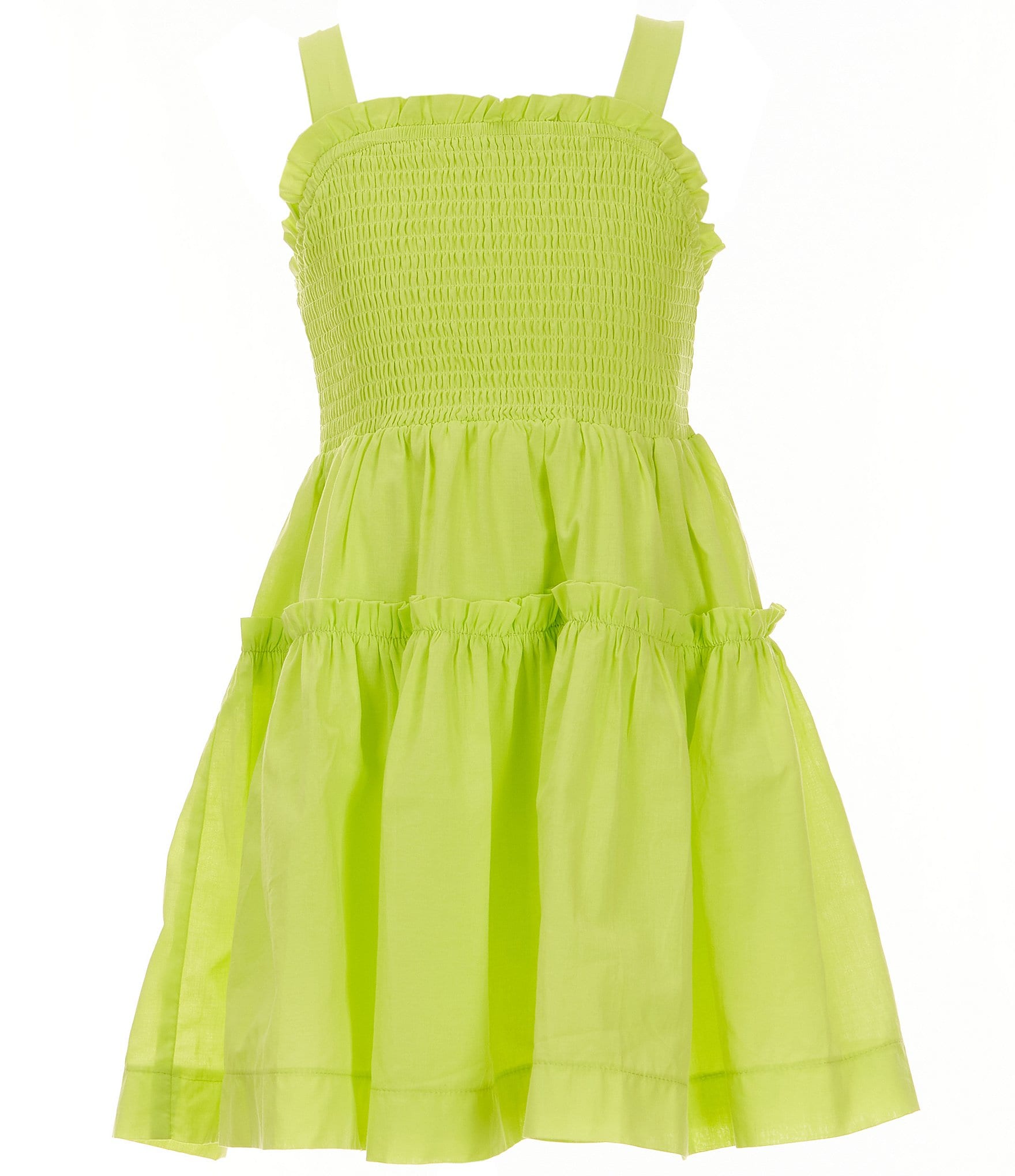 A Loves A Big Girls 7-16 Sleeveless Smocked Dress