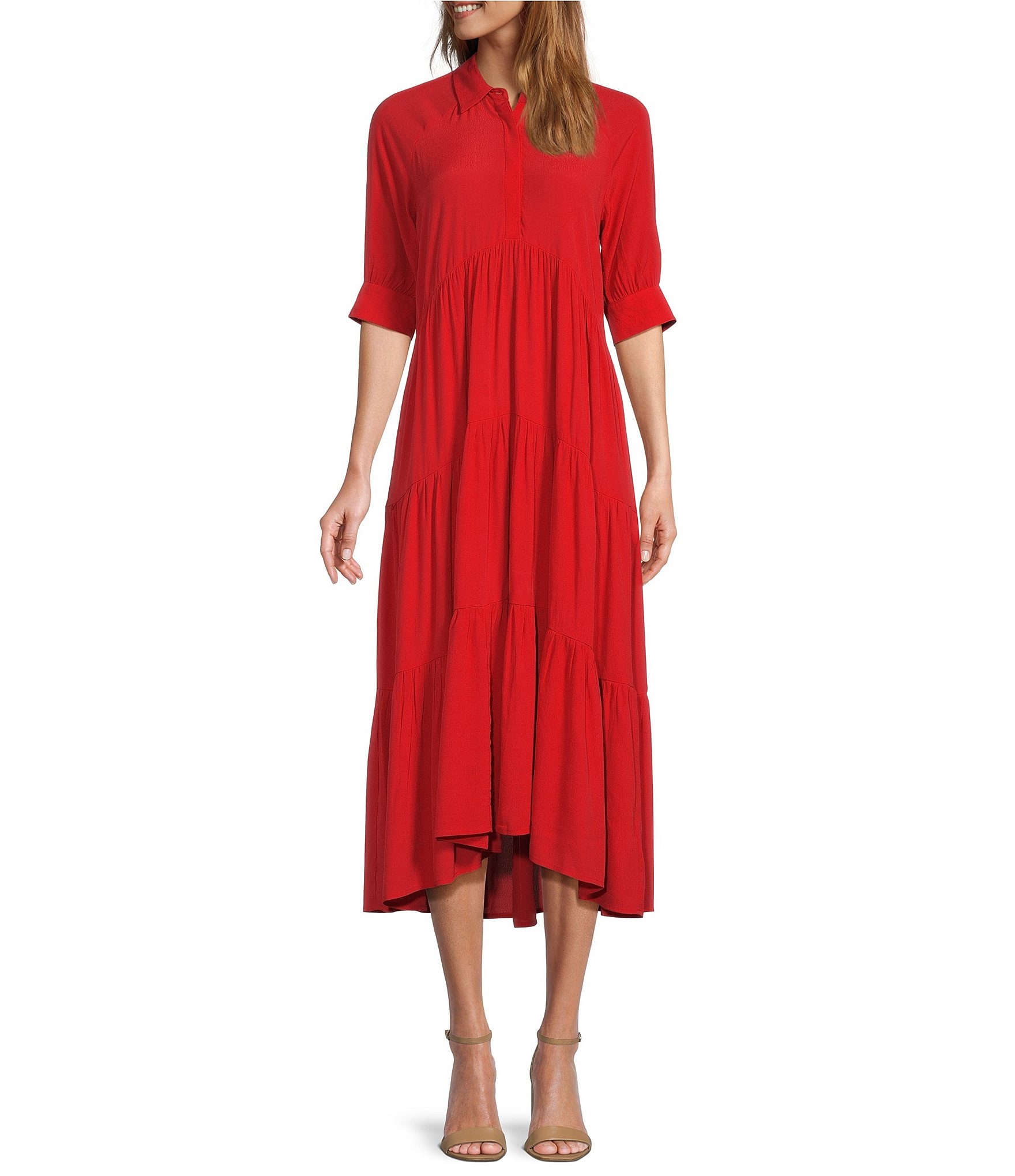 Red Women's Contemporary Daytime Dresses | Dillard's