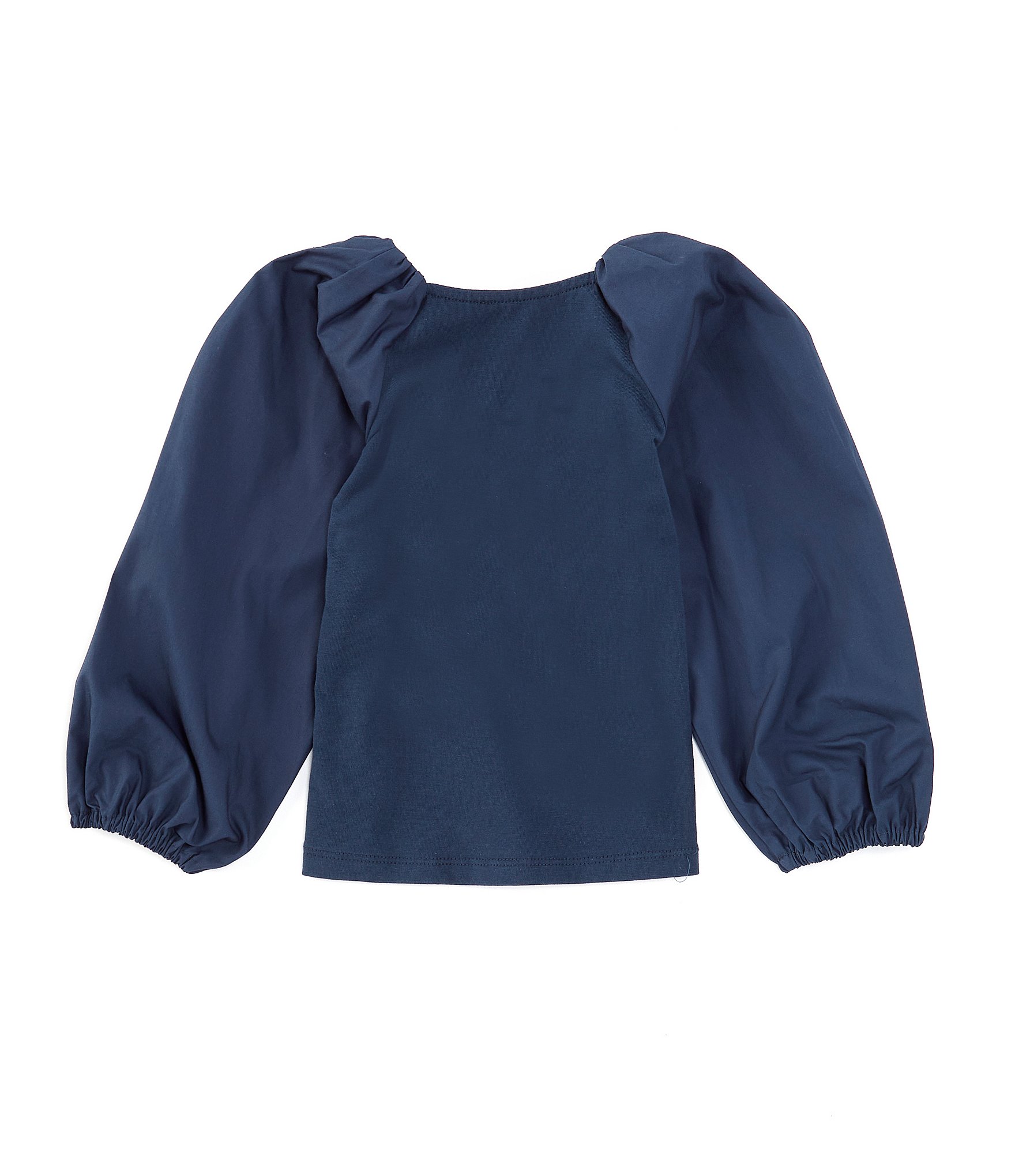 A Loves A Little Girls 2T-6X Long Sleeve Poplin Top