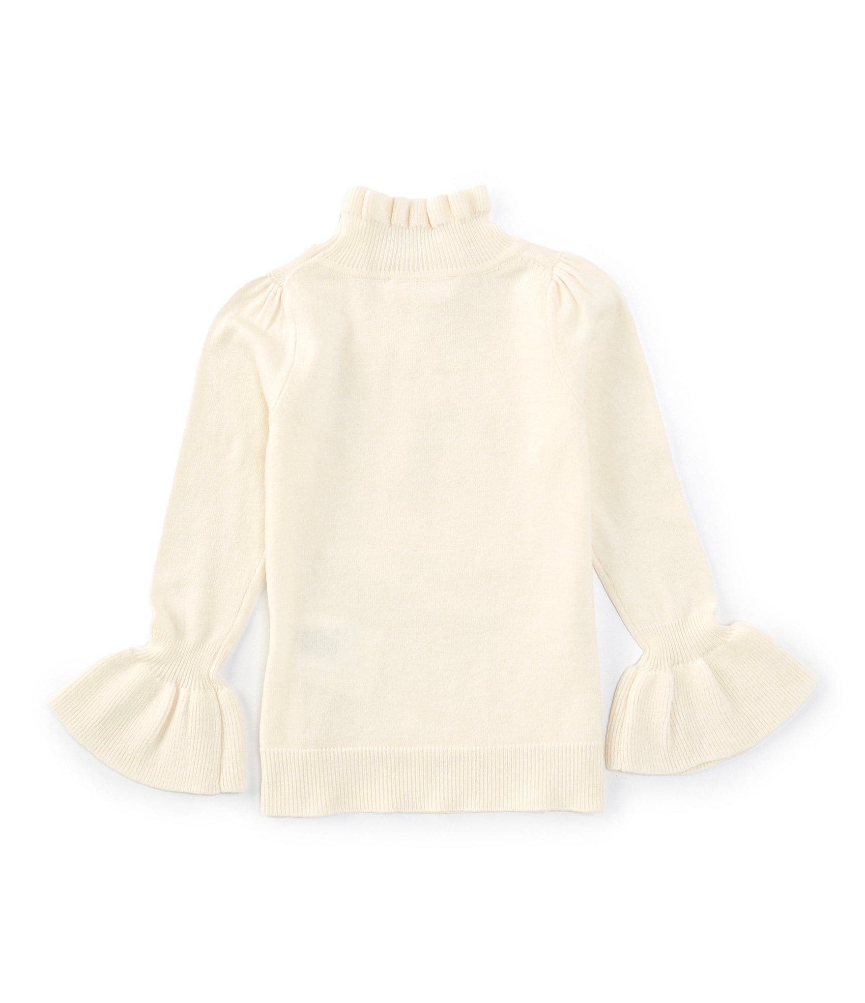 A Loves A Little Girls 2T-6X Long Sleeve Ruffle Top