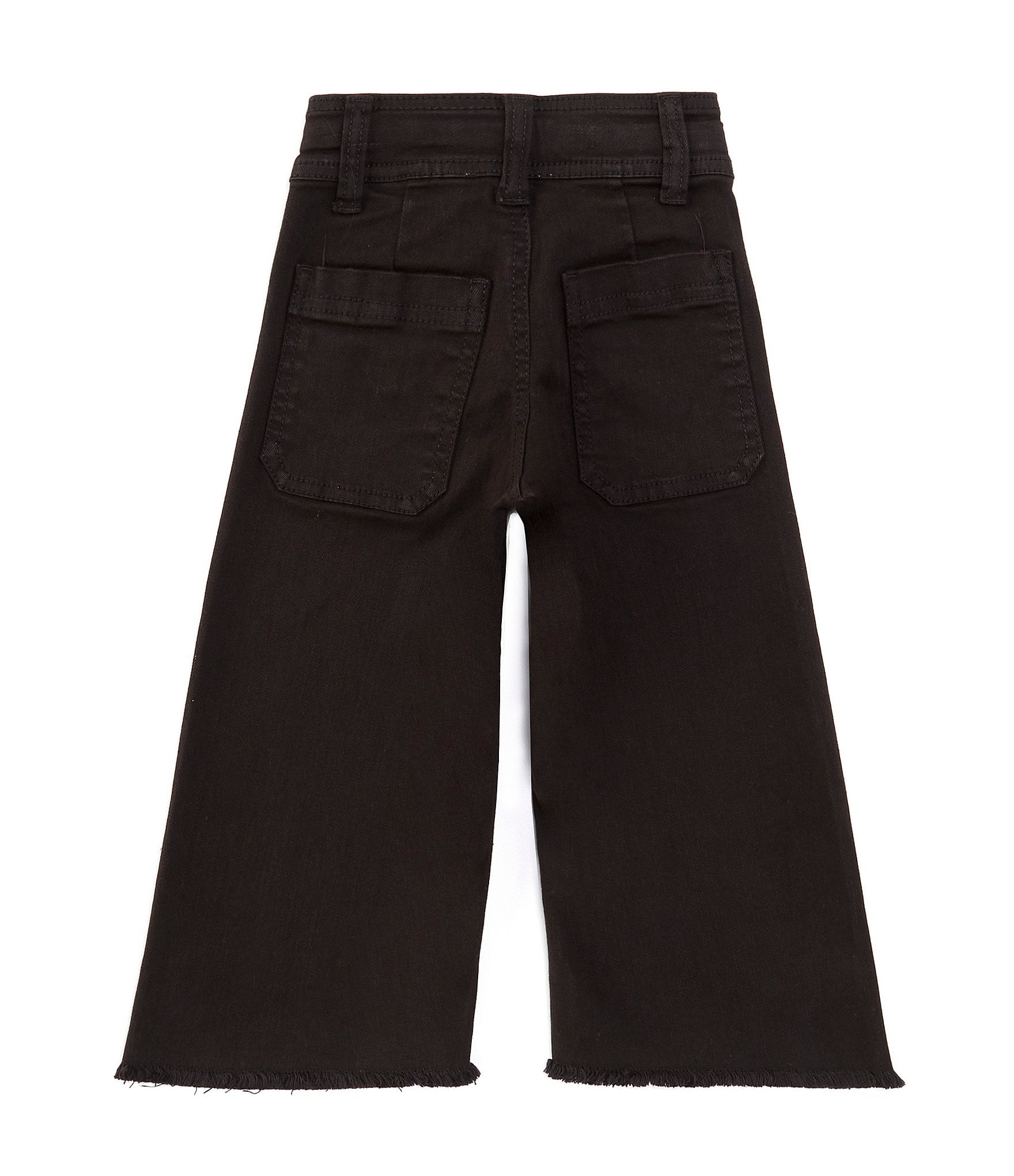 A Loves A Little Girls 2T-6X Wide Leg Denim Pants