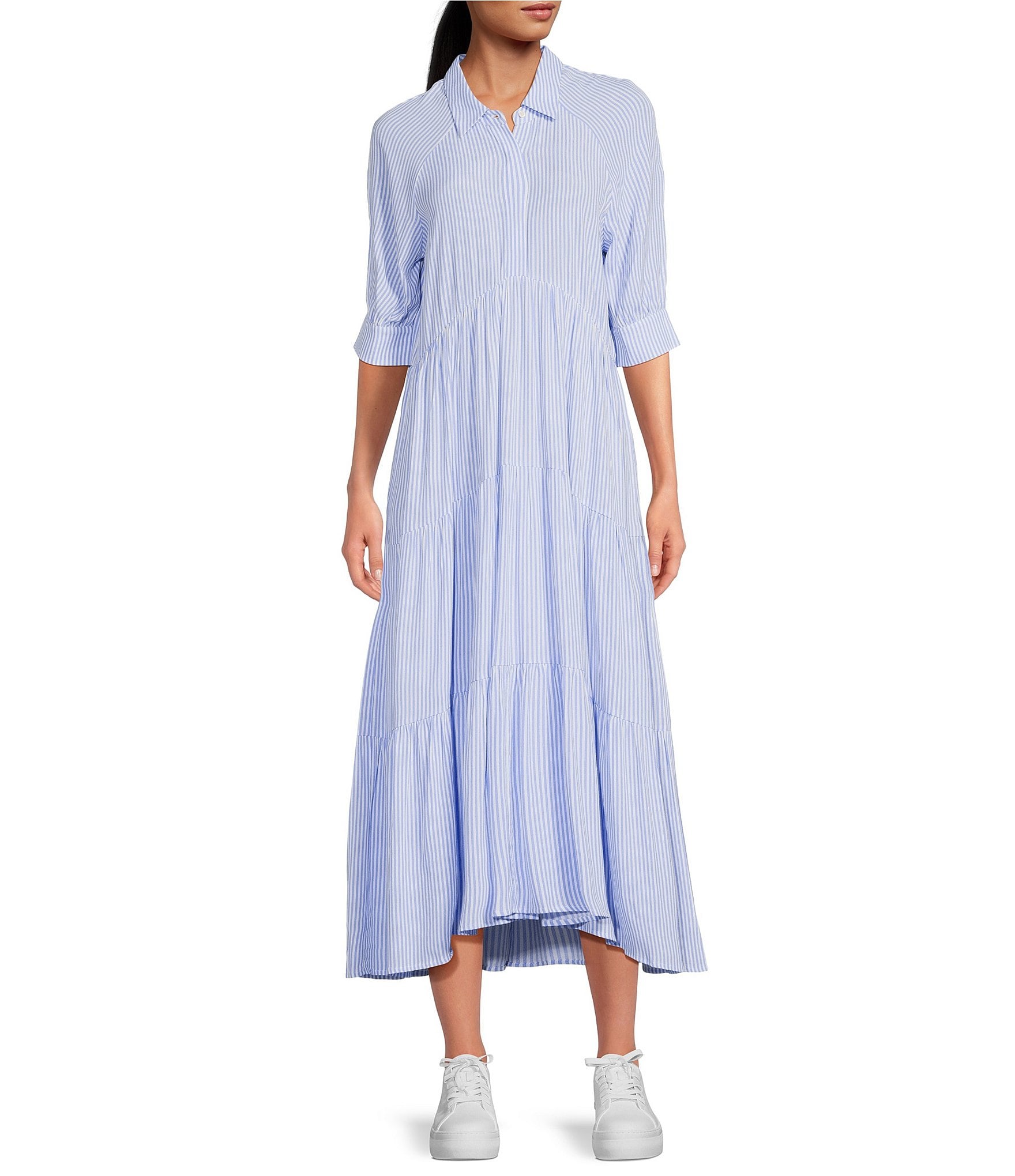 Lucky Brand Stripe Maxi Dress, $119, 6pm.com