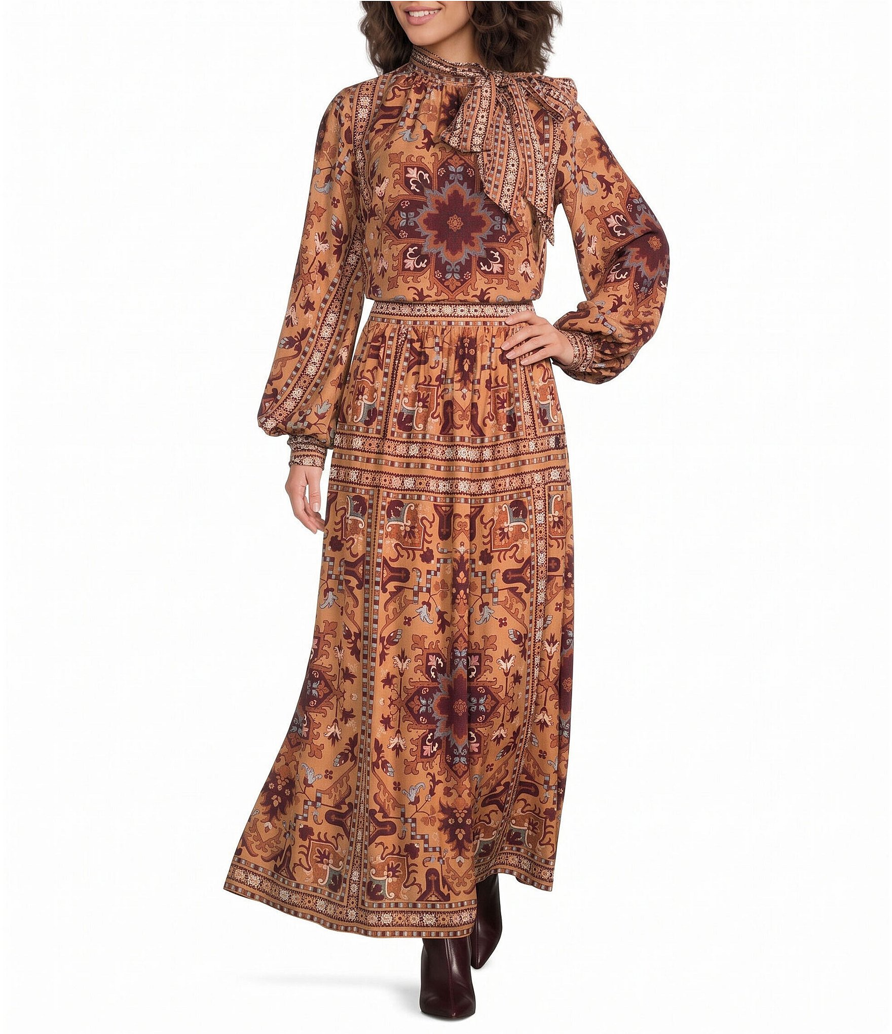 A Loves A Print Coordinating Maxi Skirt
