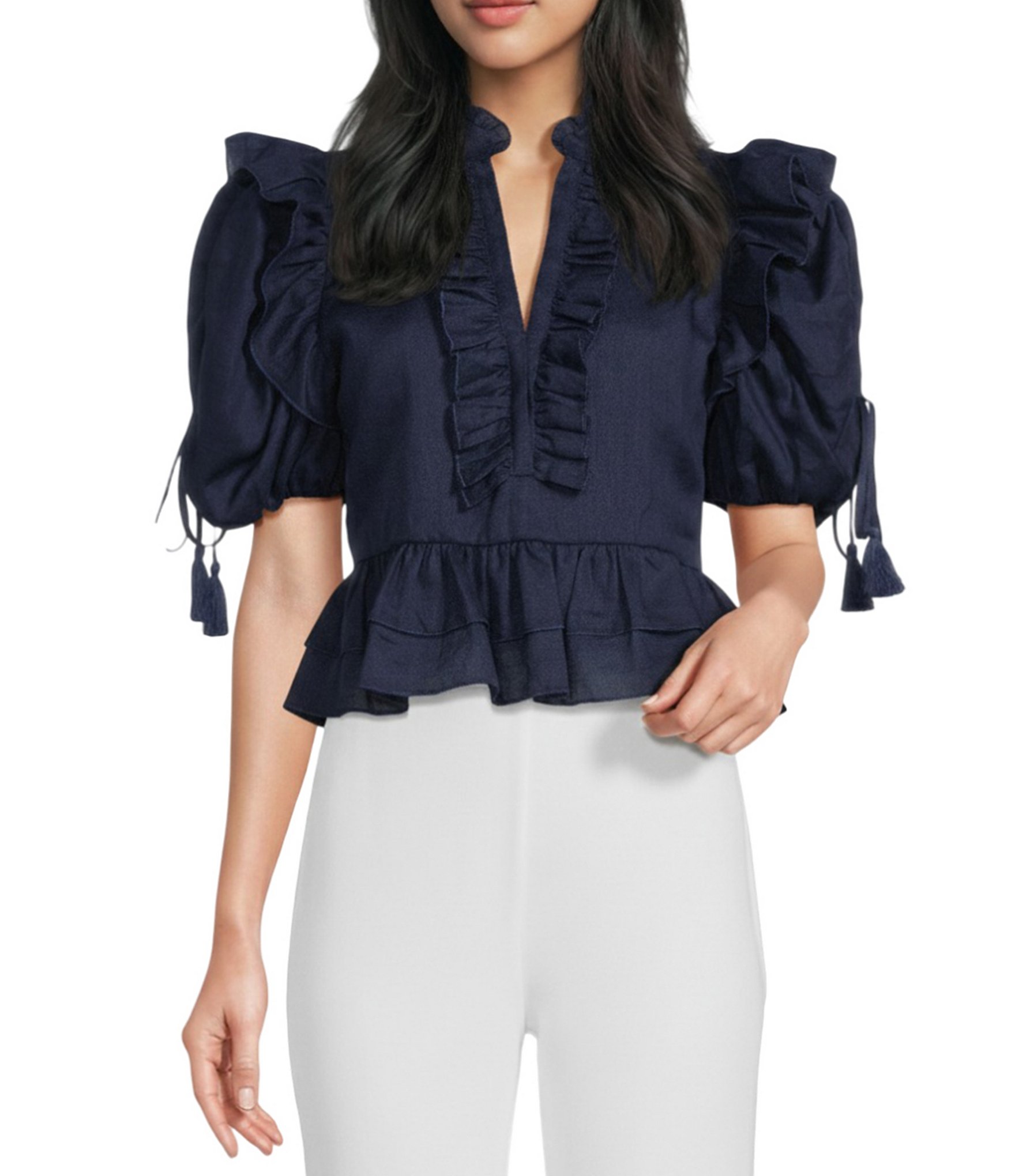 Women's Blue Blouses & Dressy Tops | Dillard's