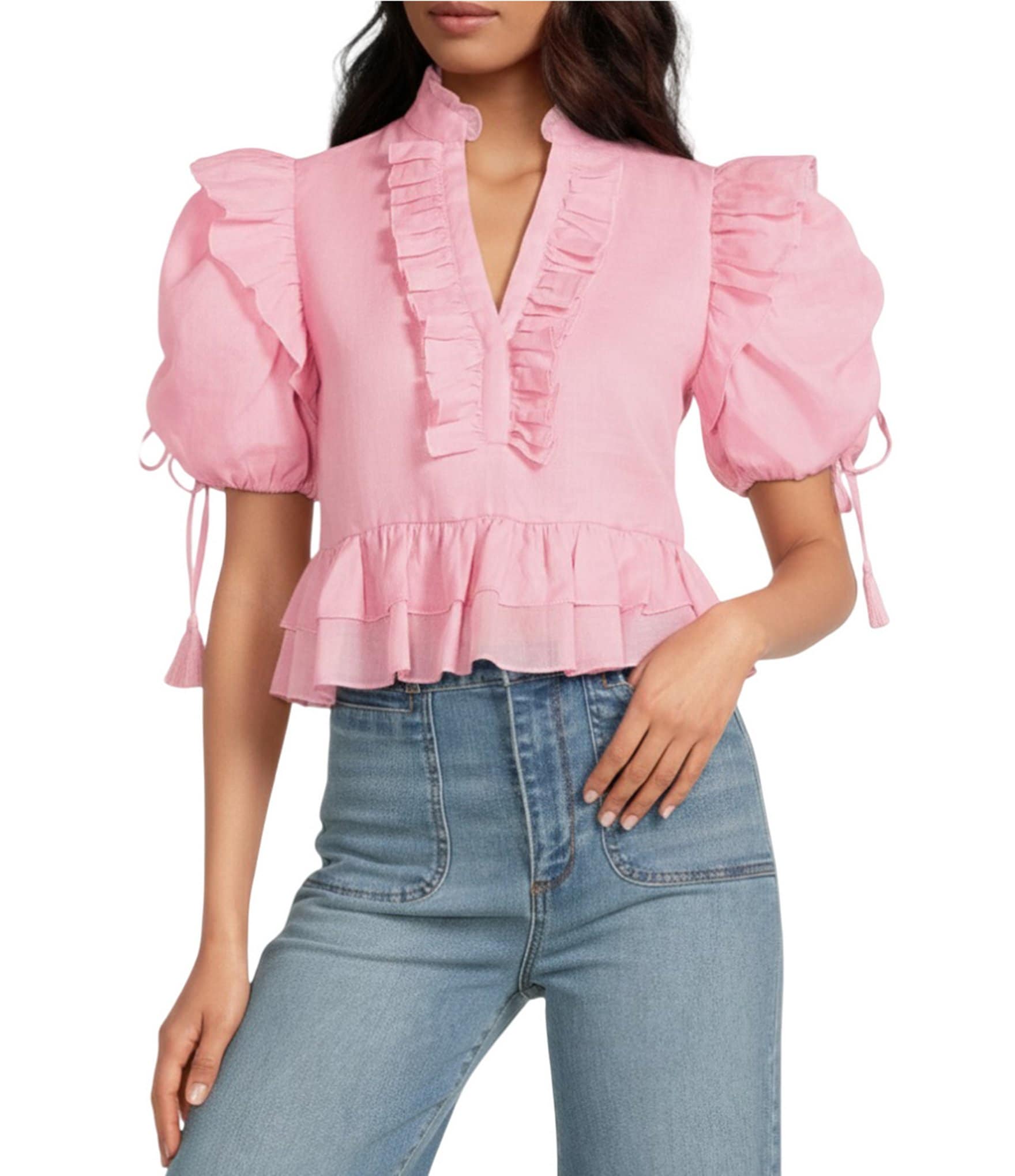 ruffle: Women's Blouses & Dressy Tops | Dillard's