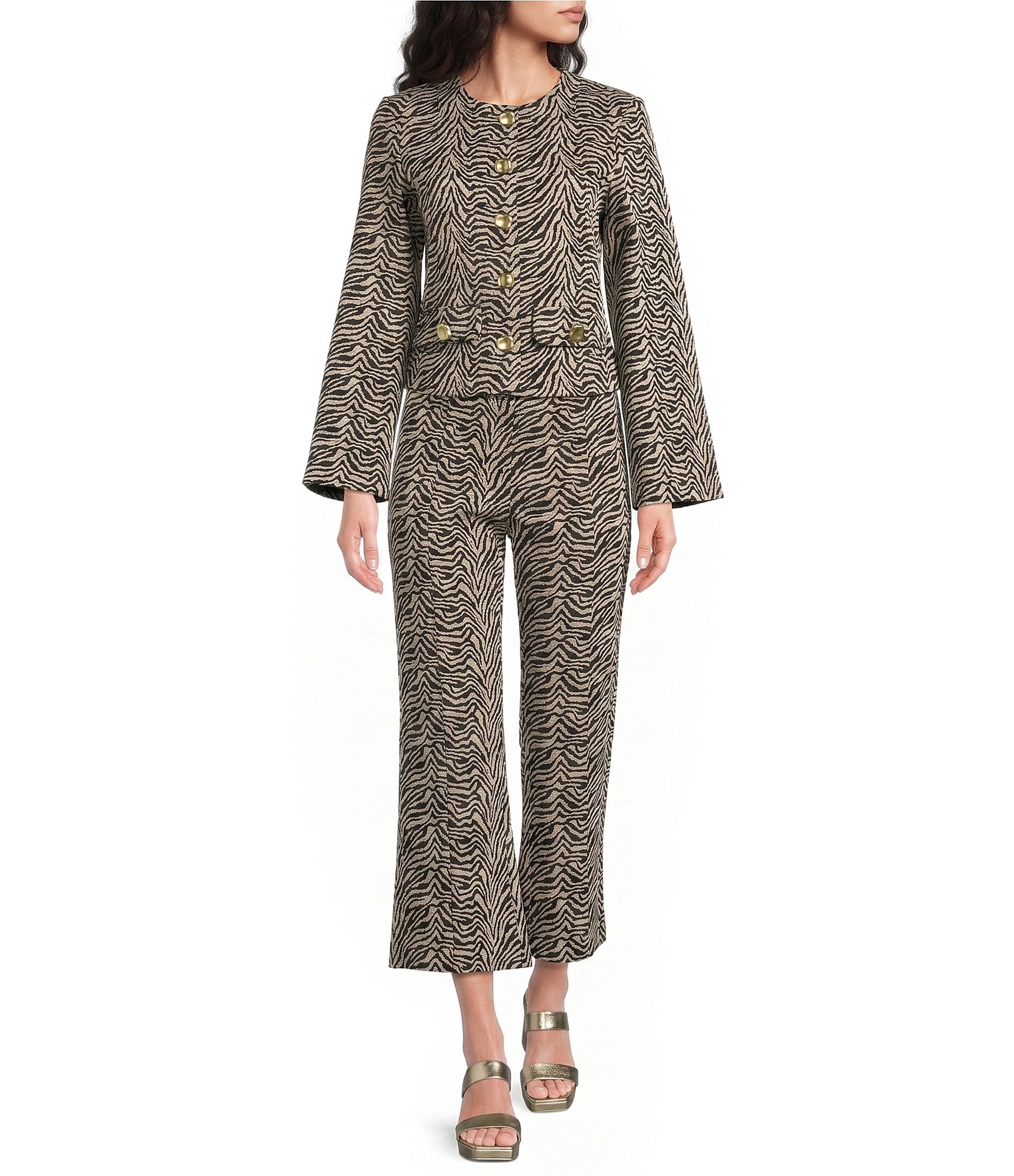 Abbey Glass Blake Cropped Coordinating Pants