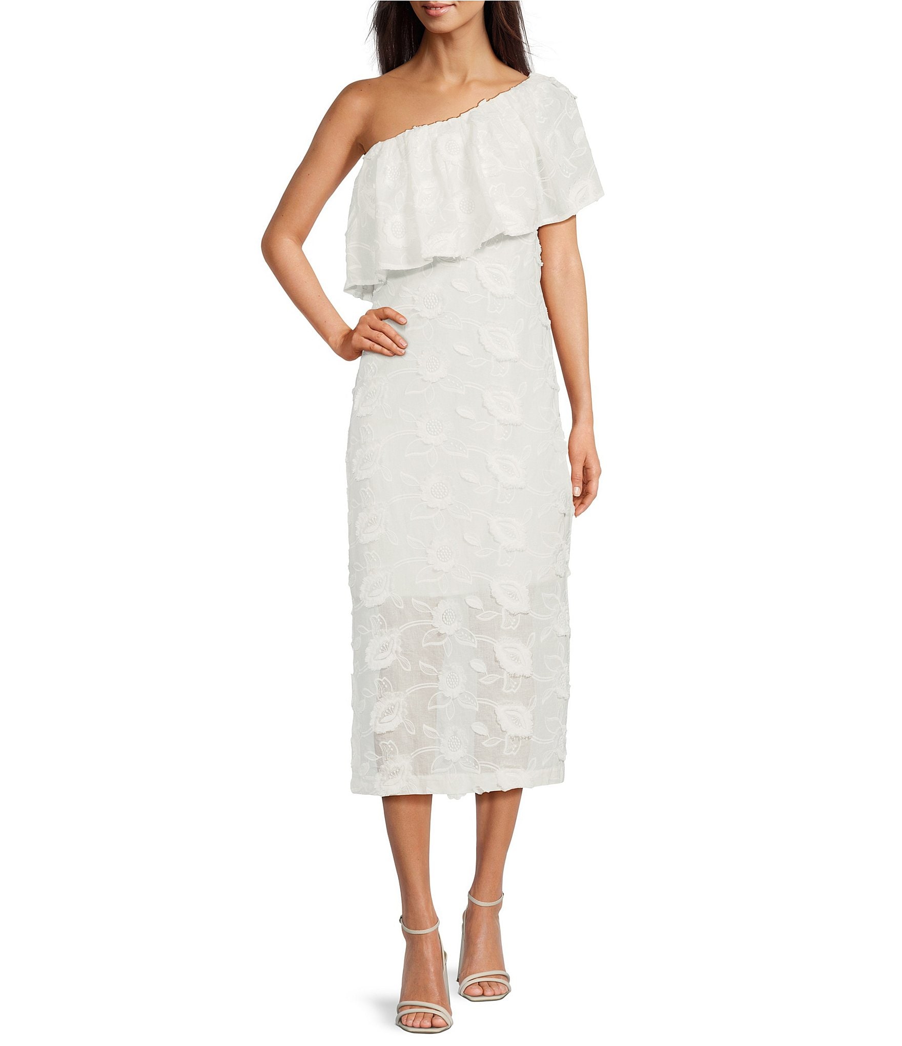 Women s Sale Clearance White Cocktail Party Dresses Dillard s