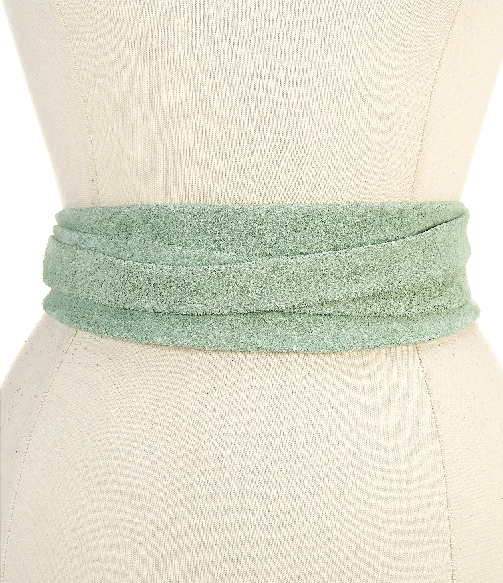 ADA 3#double; Classic Wrap Suede Leather Belt