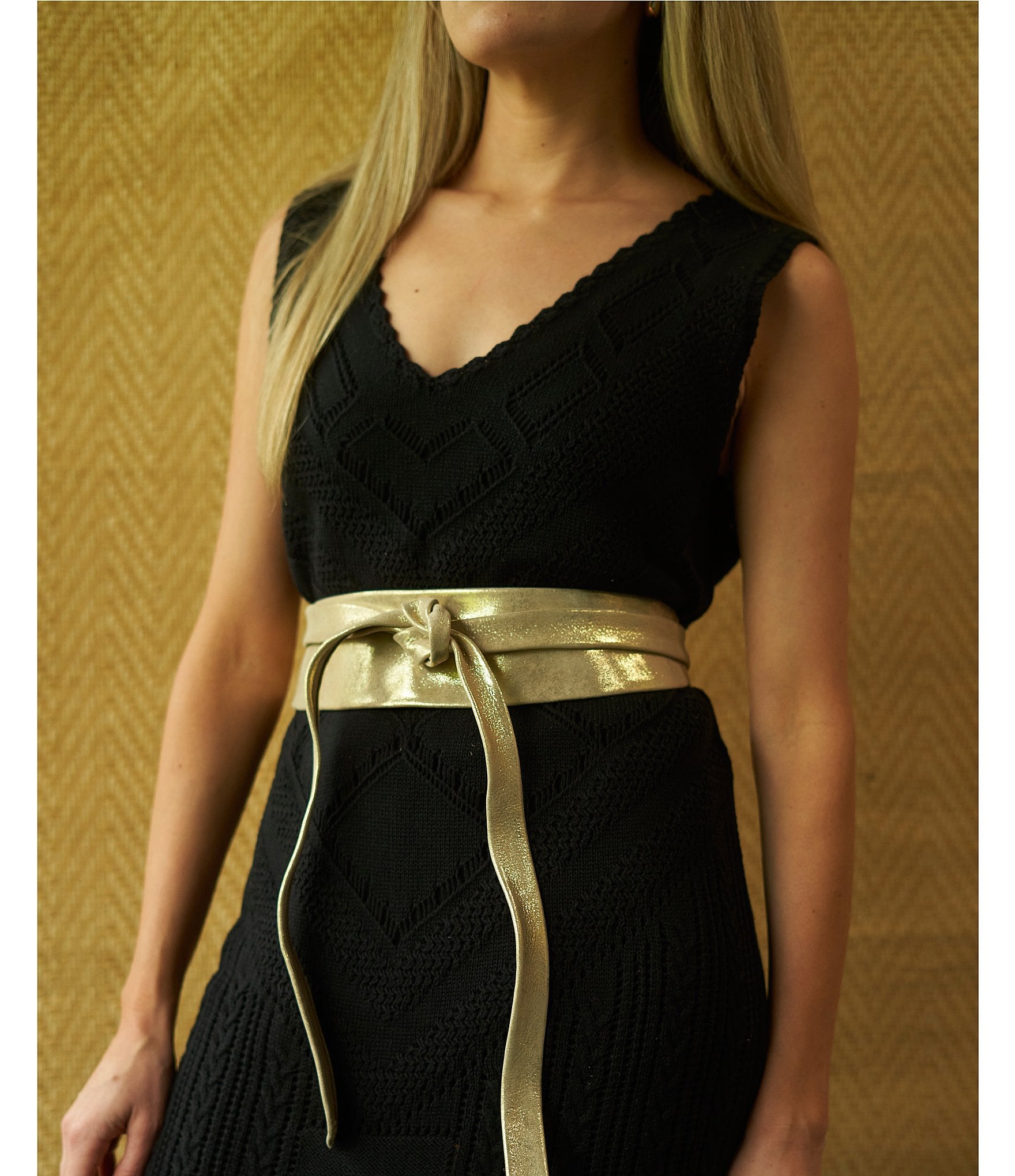 ADA Classic Metallic Wrap Belt