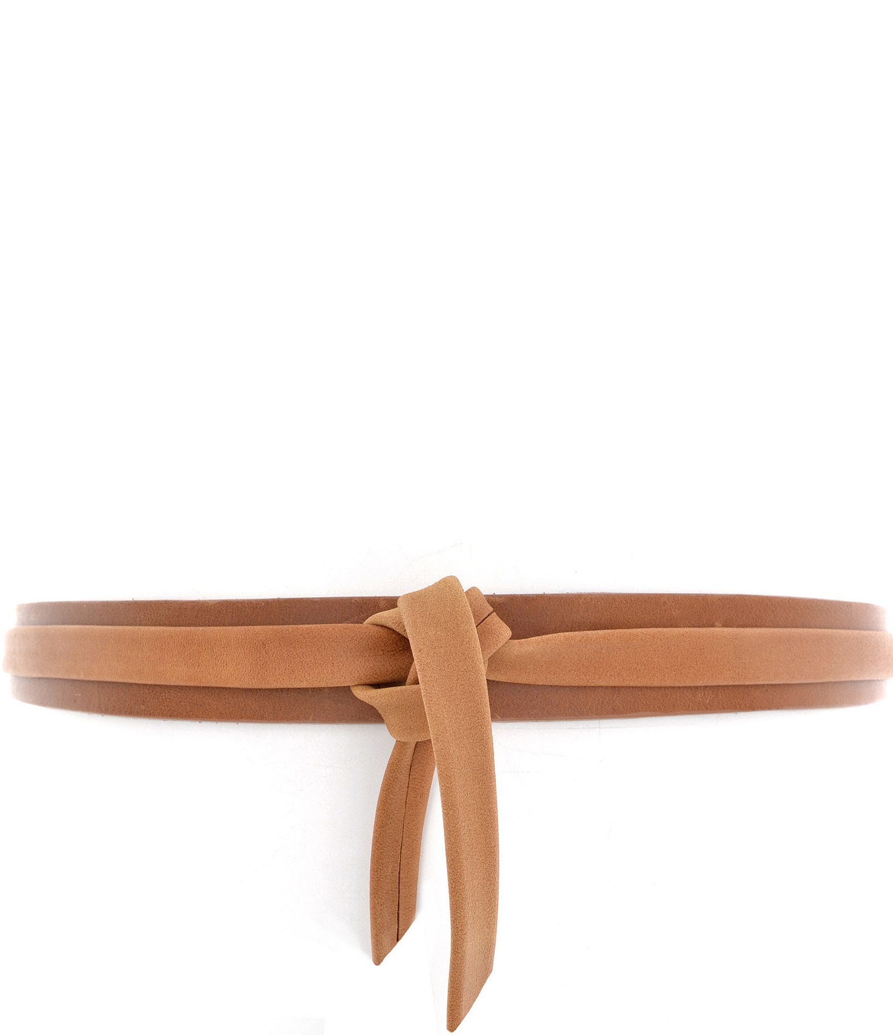 ADA 0.86#double; Skinny Leather Wrap Belt