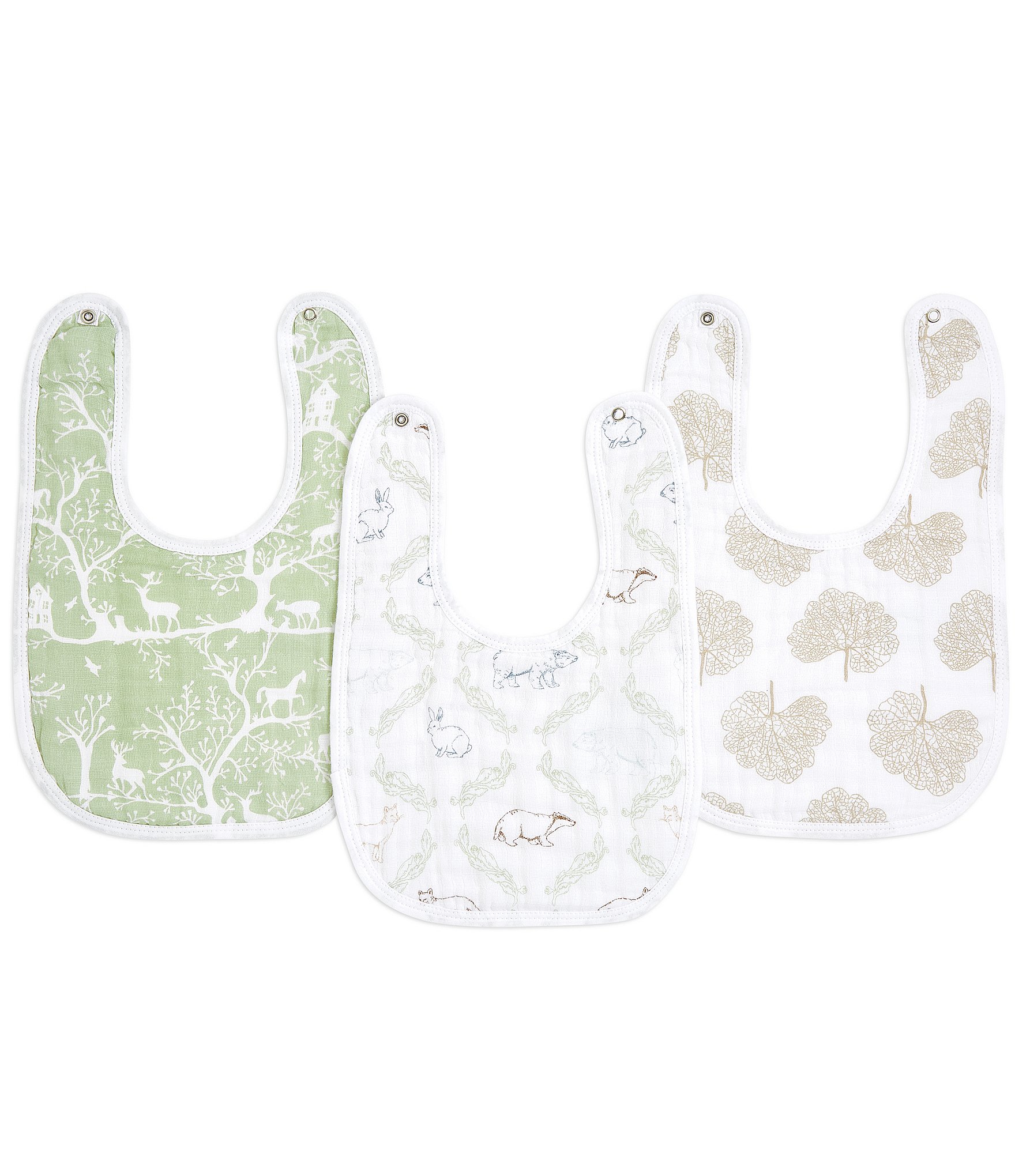 Aden + Anais Baby Harmony Print Bibs 3-Pack | Dillard's