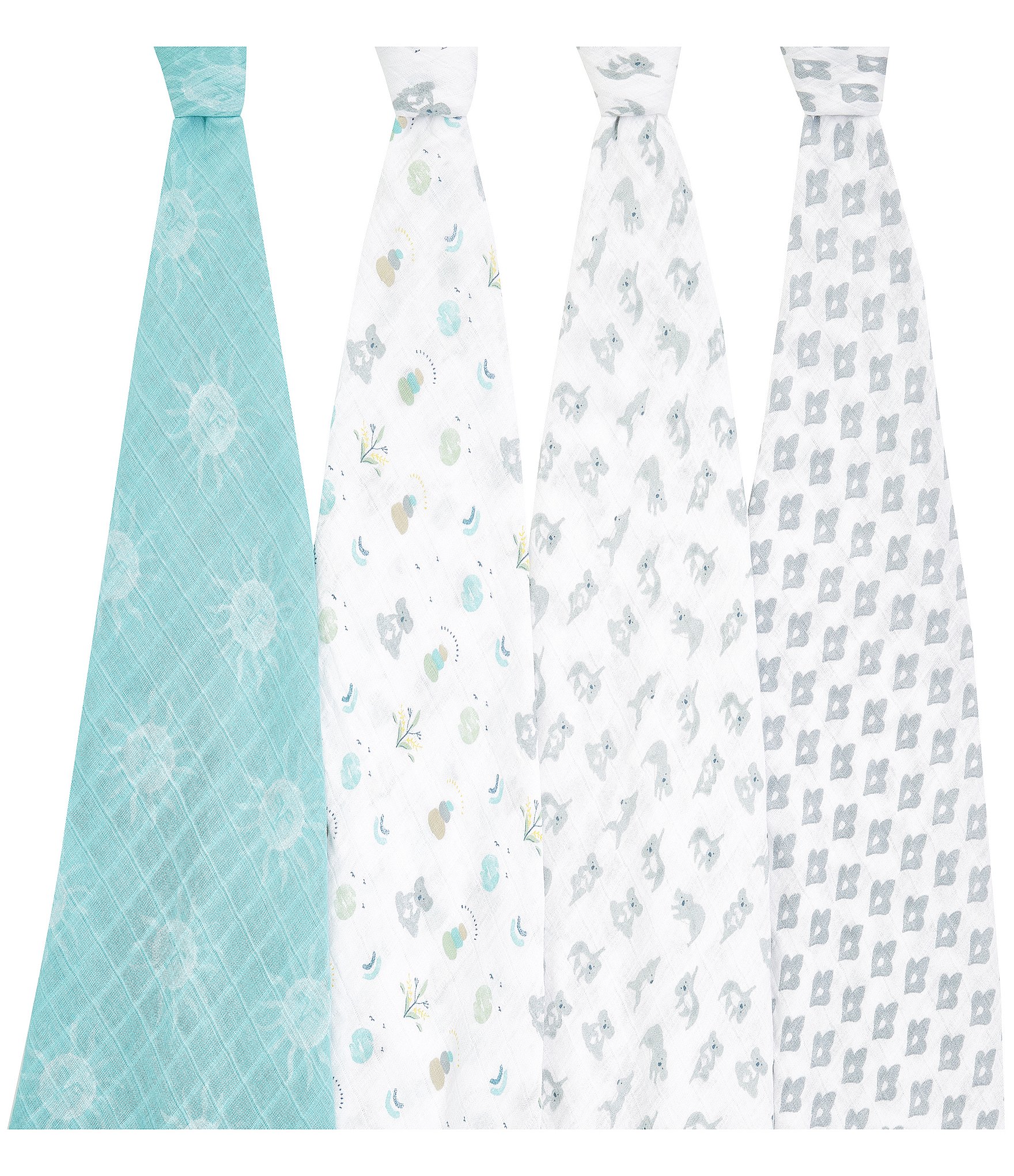 Aden + Anais Now + Zen Cotton Muslin Classic Swaddles 4-Pack