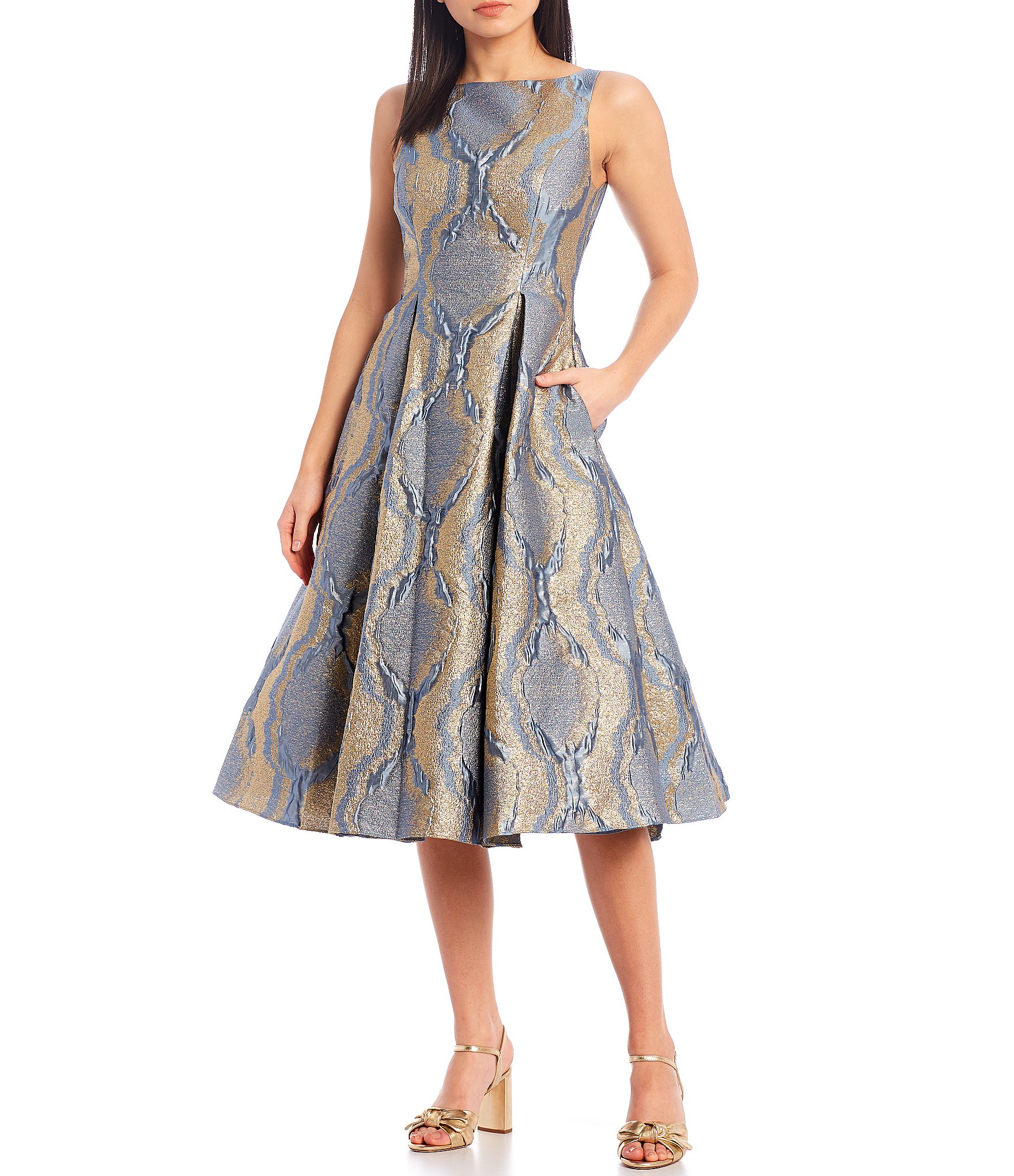 Women's Fit And Flare Midi Dresses | Dillards.com